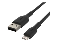 Belkin BOOST CHARGE - Lightning-kabel - Lightning hane till USB hane - 15 cm - svart