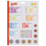goki - Leksakspengar (djur-valuta), inkl. kreditkort