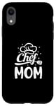 Coque pour iPhone XR Chef Mom Culinary Mom Restaurant Famille Cuisine Culinaire Maman