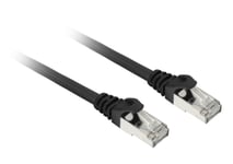 Sharkoon Patch Network Cable Sftp, Rj-45, With Cat.7A Raw Cable (Black, 2 Meters)