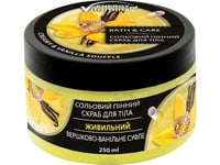 Energy Of Vitamins Bath&Amp Care Refreshing Creamy&Amp Vanilla Souffle Salt Body Scrub 250Ml