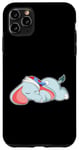 Coque pour iPhone 11 Pro Max Elephant Dormir Bonnet de nuit