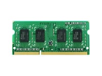 Synology - Ddr3l - 4 Gb - So Dimm 204-Pin - 1866 Mhz / Pc3l-14900 - 1.35 V - Ikke Bufferet - Ikke-Paritet - For Disk Station Ds718+ , Ds918+