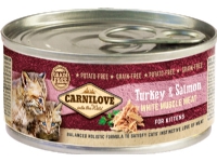Carnilove Cat Turkey &amp Salmon Kitten 100g - (12 pk/ps)