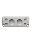 FIBOX Mb10019-pm / oezxc 2 cable gland plate set complete.