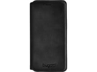 Bugatti Parigi Real Leather Case - Wallet For Samsung G955 Galaxy S8 Plus Black (Oem)