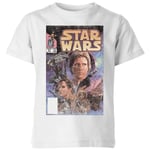 Star Wars Classic Comic Book Cover Kids' T-Shirt - White - 9-10 Years