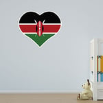 I Love Kenya Vinyl Wall Art