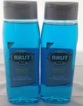 Brut Sport Style all-in-one hair & body shower gel,2 x 500 ml