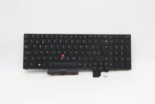 Lenovo ThinkPad T15g 1 P15 1 Keyboard Swiss Black Backlit 5N20Z74881