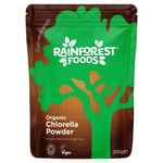 Rainforest Foods Organic Chlorella - 200g Powder