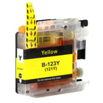 1 Yellow Ink Cartridge for use with Brother DCP-J752DW, MFC-J4710DW, MFC-J6920DW