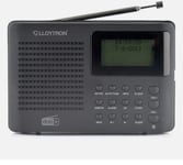 Lloytron Alarm Clock DAB+ FM Personal Radio Digital LCD Screen Headphone Socket