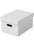 Esselte Storage Box Home M White Pack/3