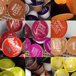 Nescafe Dolce Gusto Create Loose 50 Mix Variety Set (10 Pods Per Flavour, 30+ Flavours) Latte , Cappuccino, Espresso, Chocolate , Tea etc