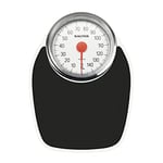 Salter Doctor Style Mechanical Bathroom Scales - Retro White + Black Accurate Weighing, Easy to Read Analogue Dial, Sturdy Metal Platform, Weigh up to 150 kg, No Buttons or Batteries, Hassle Free