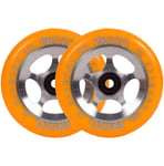 Proto Sliders Starbright Sparkesykkel Hjul 2-Pakning (Orange On Raw)
