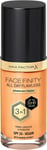 Max Factor Facefinity 3-In-1 All Day Flawless Liquid Foundation, SPF 20 - 78 War