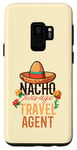 Coque pour Galaxy S9 Nacho Agent de voyage moyen Cinco De Mayo
