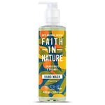 Faith In Nature Natural Grapefruit and Orange Hand Wash Invigorating Vegan an...