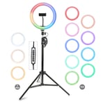 4smarts LoomiPod RGB Ring Light - Svart