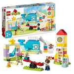 LEGO DUPLO Dream Playground Set, Building Toy for Kids 2 Plus Year Old with Whale and Rocket Builds, Help Toddlers Learn Letters, Numbers and Colours with Bricks 10991