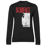Scarface Poster Girly Sweatshirt, Sweatshirt