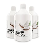 Body Science 3 x MCT-olja med Astaxantin - 500 ml Power MCT-oil Keto, Antioxidanter, Fettsyror