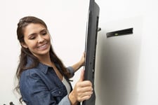 Mount TVs up to 55-InchS-2040A No Stud  TV  Hanger  Home Audio Accessories Sound