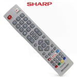 GENUINE SHARP AQUOS TV REMOTE - YOUTUBE NETFLIX F-PLAY *VARIOUS MODELS