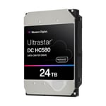 HDD Western Digital Ultrastar DC HC580 He24 24TB 3,5" 7200 512MB SATA III 512e DC SE WUH722424ALE6L
