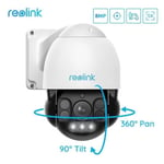 Reolink RLC-823A- 4K UHD Caméra sécurité Dôme PoE, Projecteur, ZOOM Optique 5X, PTZ, Détection intelligente, IP66 Nocturne 60m