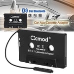 Car Cassette Tape Adapter For MP3 MP4 Player iPod iPhone Bluetooth 5.1 AUX Audio