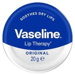 Vaseline Lip Therapy Petroleum Jelly 20 g Pocket Size Lip Balm pack of 2