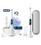Oral-B iO8 Electric Toothbrush - White Alabaster with Limited Edition Travel Case