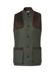 Chevalier Henry Shooting Tweed Vest Men Misty Green XL