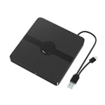 Extern Blu-Ray DVD-enhet USB 3.0 Portabla Optiska Enheter CD DVD Brännare Spelare Läsare för Laptop