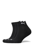 Puma Cushi D Quarter 3P Unisex Sport Socks Footies-ankle Socks Black PUMA