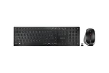CHERRY DW 9500 SLIM - sats med tangentbord och mus - tjeckisk/slovakisk - grå, svart Inmatningsenhet