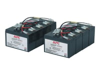 Cartouche de batterie de rechange APC #12 - Batterie d'onduleur - 2 x batterie - Acide de plomb - noir - pour P/N: DL5000RMT5U, SU3000R3IX160, SU5000R5TBX114, SU5000R5TBXFMR, SU5000R5XLT-TF3