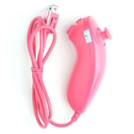 Manette Nunchuk Filaire pour Wii U Rose