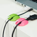 Cable Candy - Cable Holder and Cable Management - Mixed Beans Mix - Green & Pink