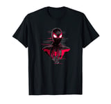 Marvel Spider-Man: Miles Morales Glitch Big Face T-Shirt
