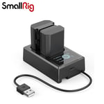 SmallRig NP-FZ100 Camera Battery w/ Dual Charger, USB-C Input Port for Sony