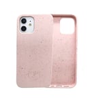 iPhone 12 / 12 Pro - HAW øko 100% Bionedbrydeligt cover - Pink