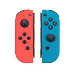 Generic Joy-con Handkontroll Nintendo Switch Red/turquoise (l + R)