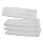 4 x KARCHER WV75 Window Vacuum Cloths Covers Spray Bottle Glass Vac Cleaner Pads