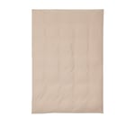Ogland - Naked Percale Single Duvet Cover - Egypt Sand 140x200 - Påslakan - Emma Hedberg - Brun