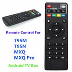 Remote Control Replacement For H96 Pro T95m T95n Mxq Mx Pro 4k Android Tv Box Uk