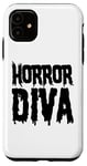Coque pour iPhone 11 Fan de film d'horreur - Diva d'horreur